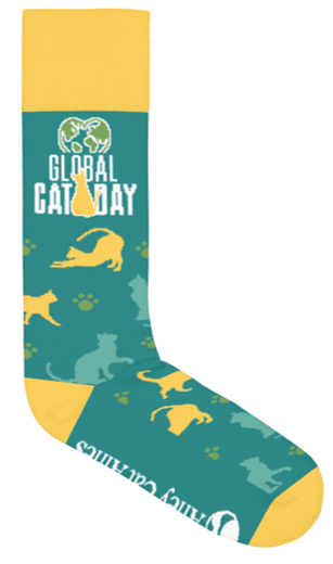 Global Cat Day Socks - 2