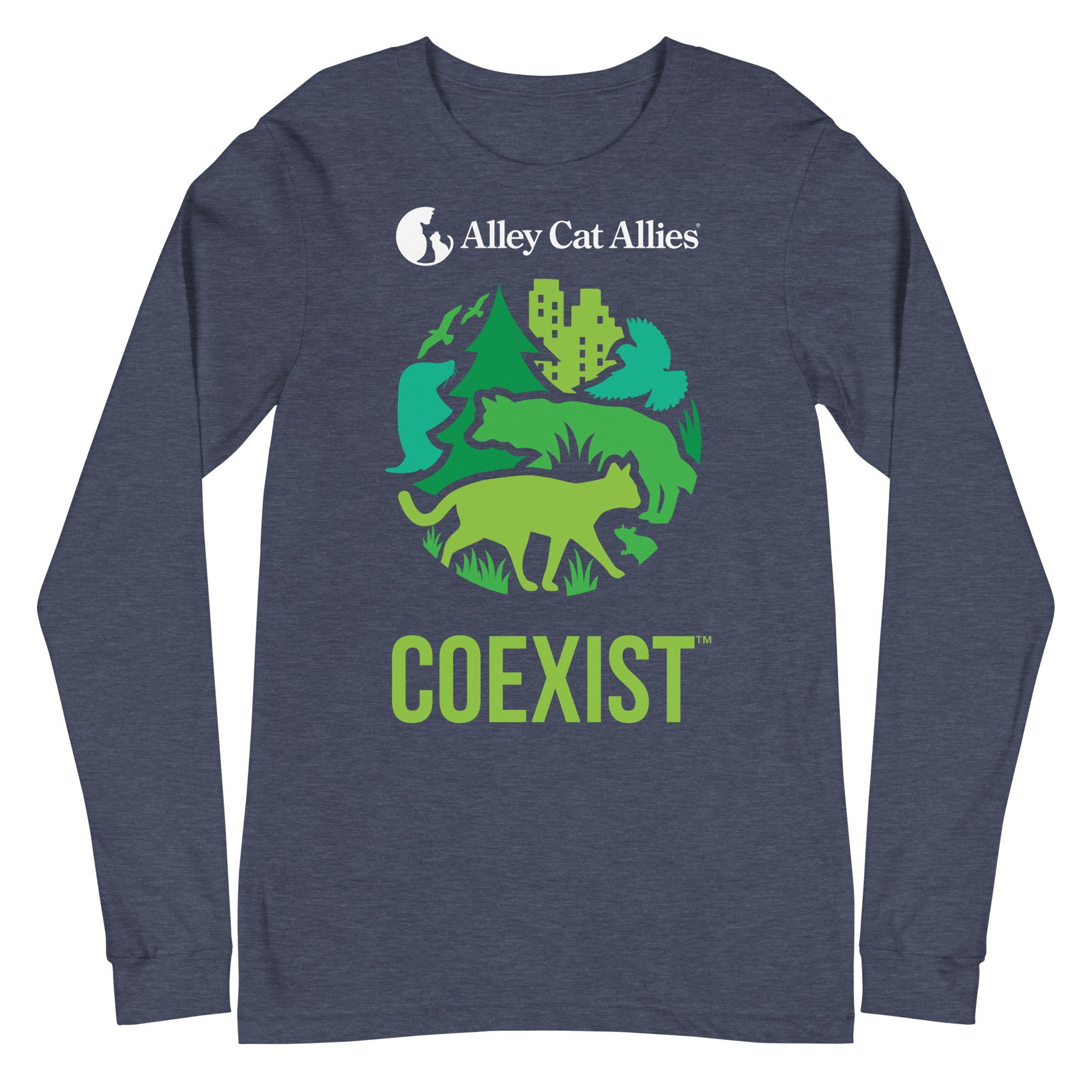NEW: Coexist Long Sleeve T-Shirt - Dark Shades (5 Colors) – Alley
