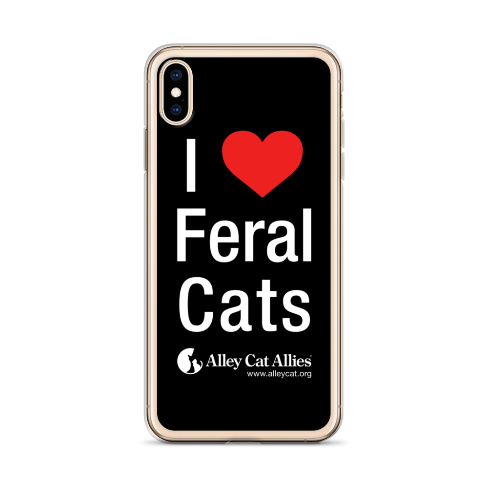 I Heart Feral Cats iPhone Case - 16