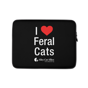 I Heart Feral Cats Laptop Sleeve