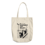 Boardwalk Cats Project Cotton Tote Bag