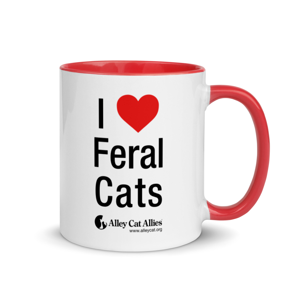 I Heart Feral Cats Mug