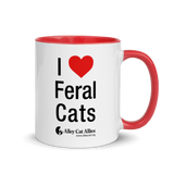 I Heart Feral Cats Mug
